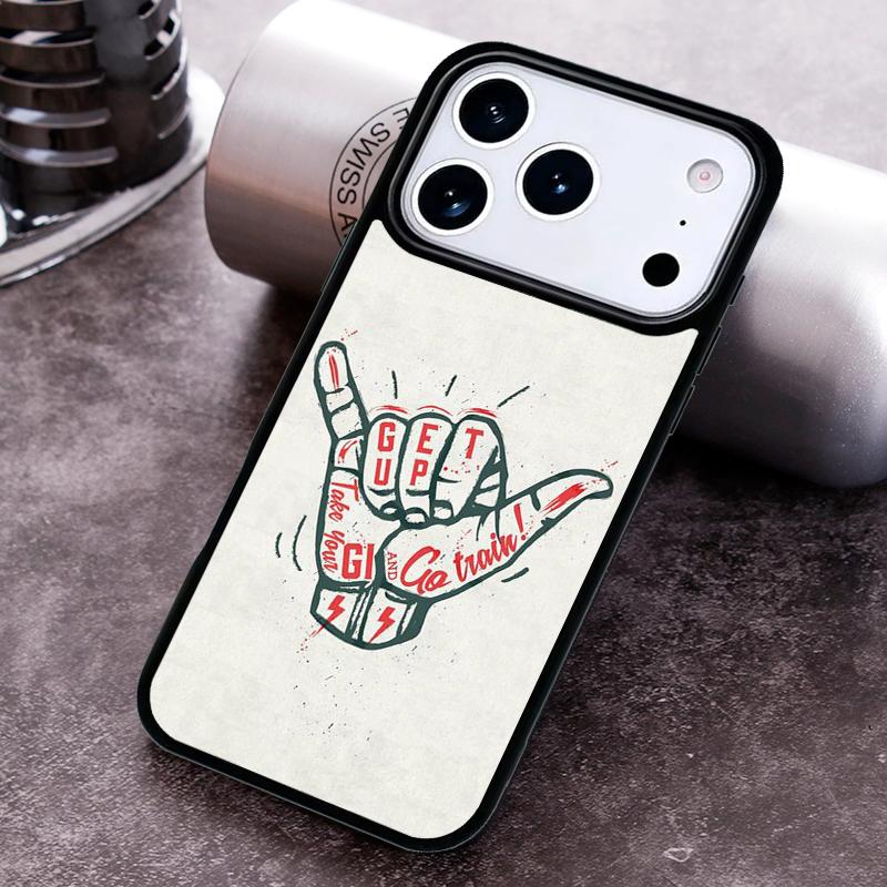 Judo BJJ Jiu Jitsu Phone Case for iPhone 17 16 15 Pro Max Air 14 13 12 11 Plus Shockproof Cover