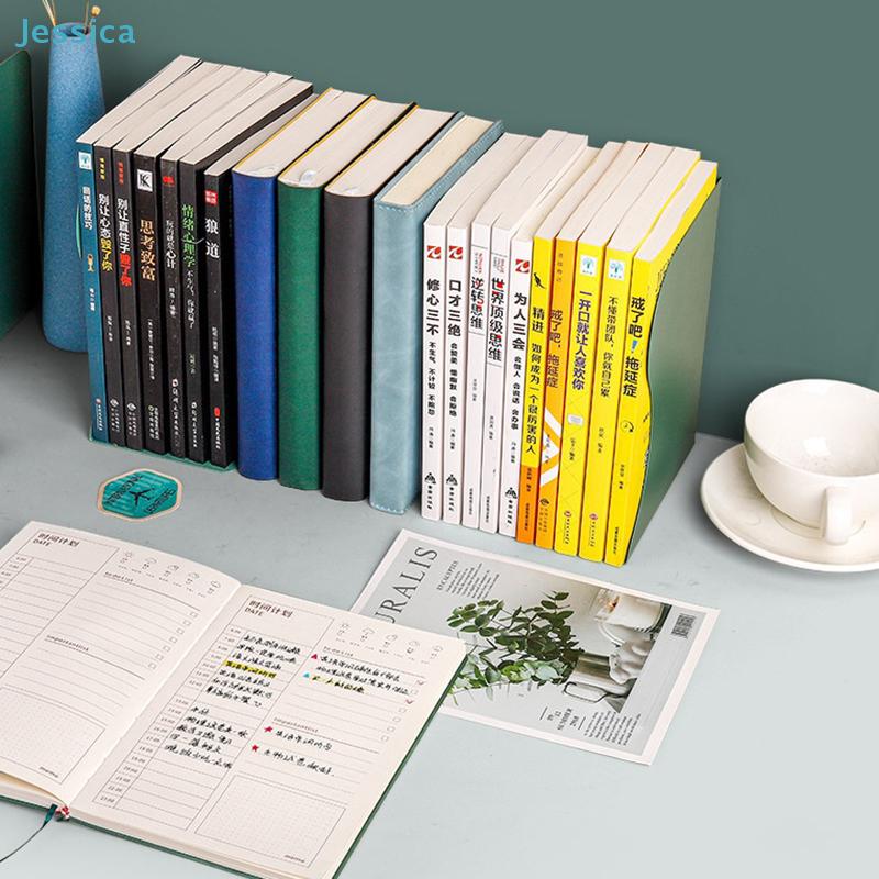 Telescopic Foldable Book Stand | Adjustable Expandable Bookend Organizer For Desks Shelves Home Office