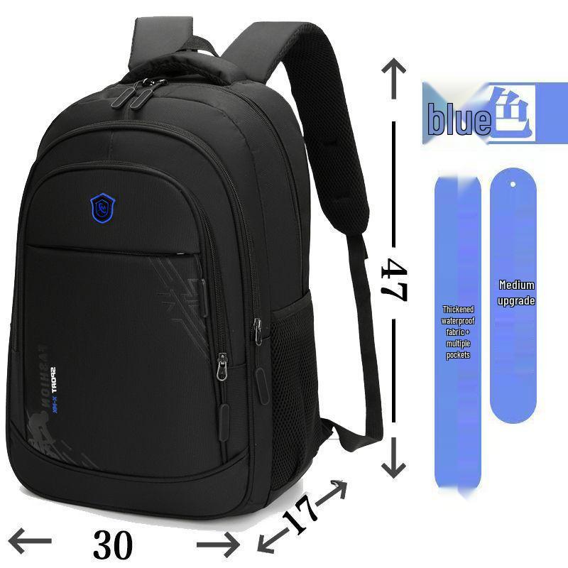 Men's Waterproof Outdoor Backpack - Extra Large Capacity for Travel, Mountaineering, School, Business Trips