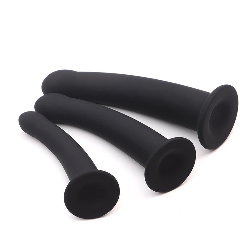 Silicone Wearable Anal Bead Plug with Suction Cup for Men and Women