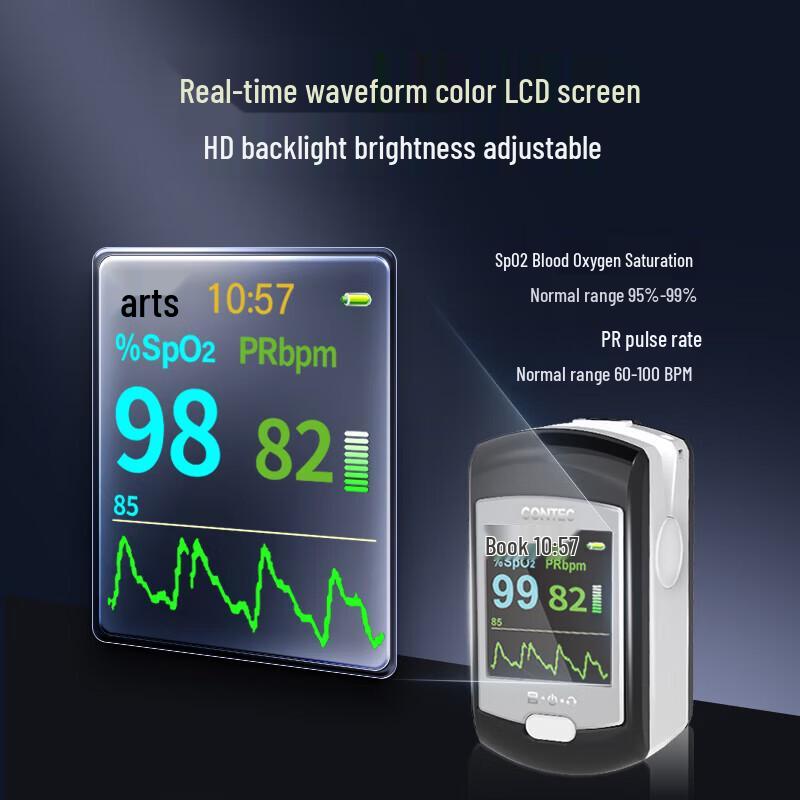CONTEC CMS50E Перезаряжаемый пульсоксиметр