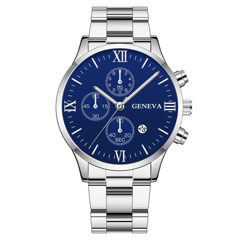 Mens Leather Business Fashion Watch Strap Watch For Gift Giving