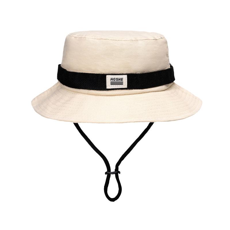 Summer Sunshade Sunscreen Hat Men's Mountaineering Camping Hat Foldable Large Eaves Quick-drying Fisherman Basin Hat Outdoor UV Protection