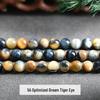 Yellow Tiger Eye Beads for DIY Jewelry Making - High-End Accessories for Bracelets and Necklaces