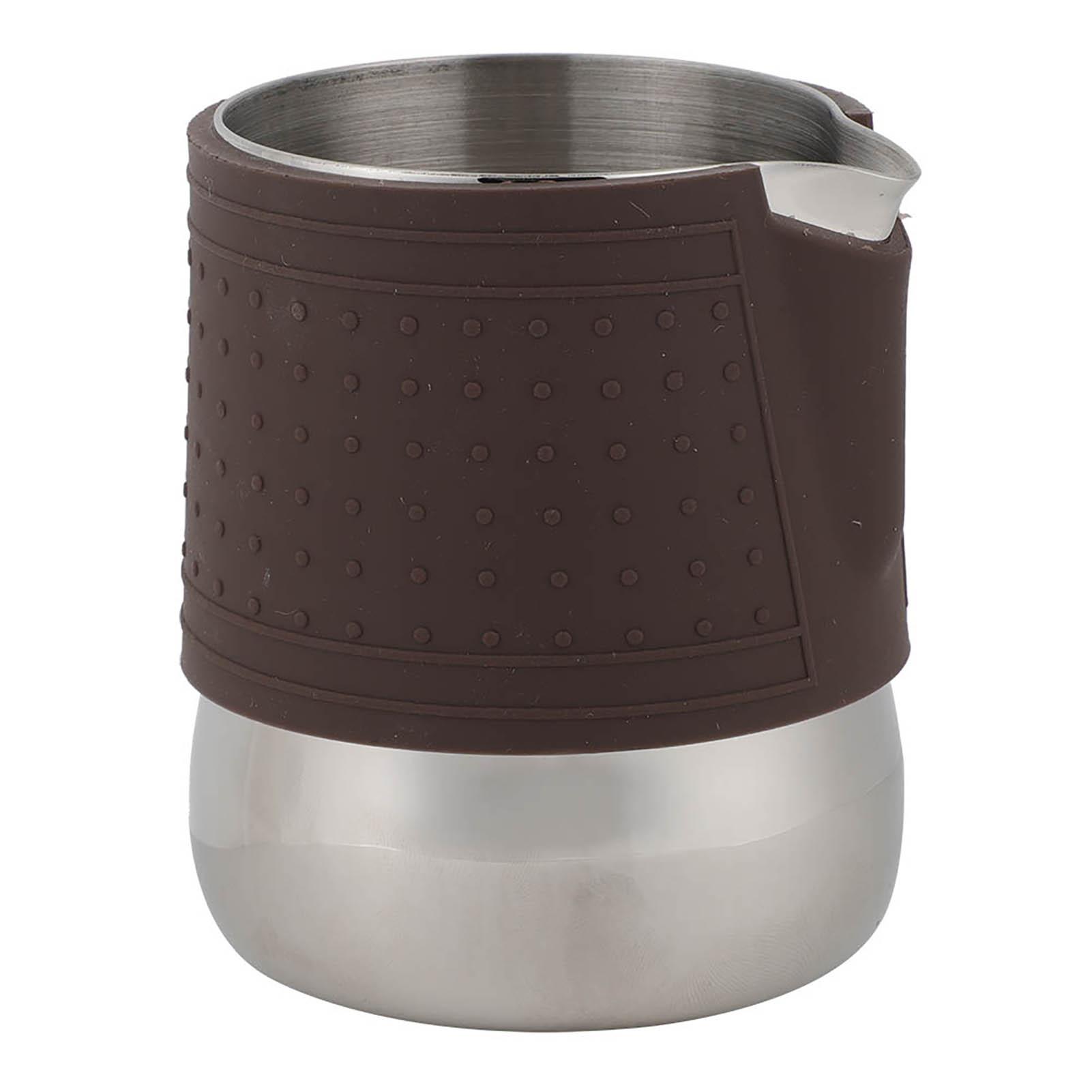 Konnwei Stainless Steel Coffee Cup Frothing Milk Heat Proof Latte Pitcher Jug