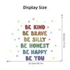 1Pc Cartoon Star Colorful Text Wall Sticker For Kids Room Decor Baby Bedroom Decoration Study Living Room Wall Decals Home Art