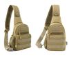 Men's Outdoor Multifunctional Crossbody Chest Bag with Water Bottle Holder - Ideal for Travel, Sports, and Mountaineering