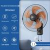 Camel Wall-Mounted Electric Fan - Metal Oscillating Fan for Home & Restaurant