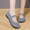 Mesh Soft Sole New Single Shoe Summer Breathable Bean Shoes Comfortable Solid Color Casual Flat Sole Single Shoe Zapatos Mujer