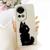 Neu Für Huawei nova 12 5G BLK-AL00 Hülle Luxus Blume Schmetterling Silikon Rückseite Für Huawei Nova12 5G Handyhüllen Bumper