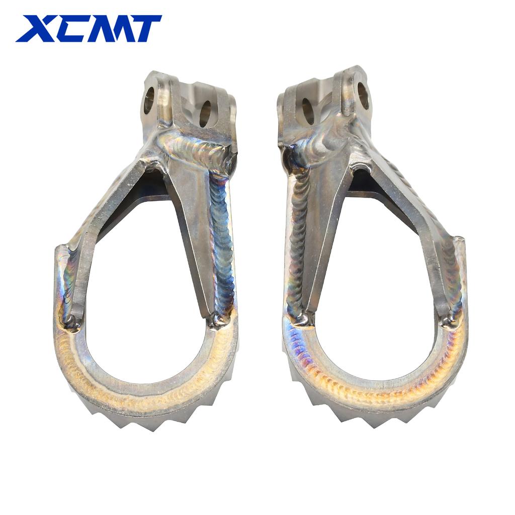 For KTM EXC EXCF XC XCF SX SXF 85-500 Husqvarna GasGas 2016-2023 Decline 5mm Motorcycle Titanium Alloy Footpeg Foot Peg Footrest