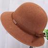 Hat Women's summer sunshade basin hat Thin cool hat Sunscreen breathable bucket hat