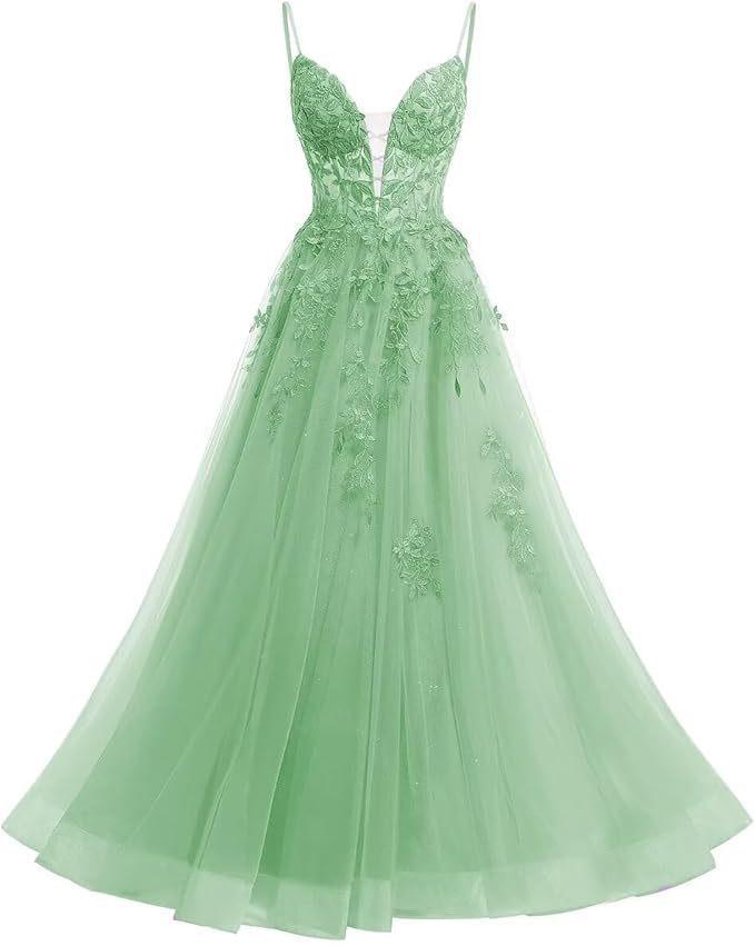 Evening Dress French Suspender Long Lace Fluffy Ball Dress Back Strap Dress Long Dress