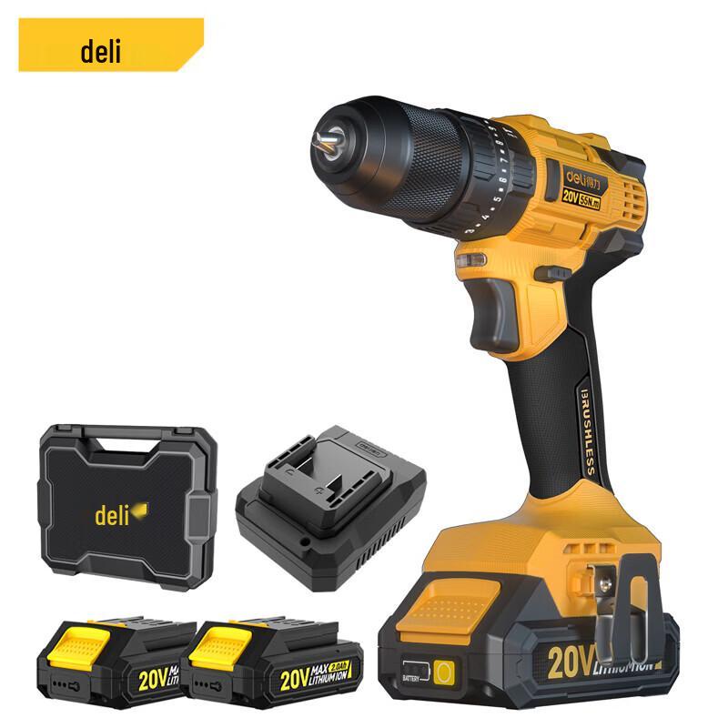 

Deli DC150 20V Cordless Impact Drill CN plug (adapter included)