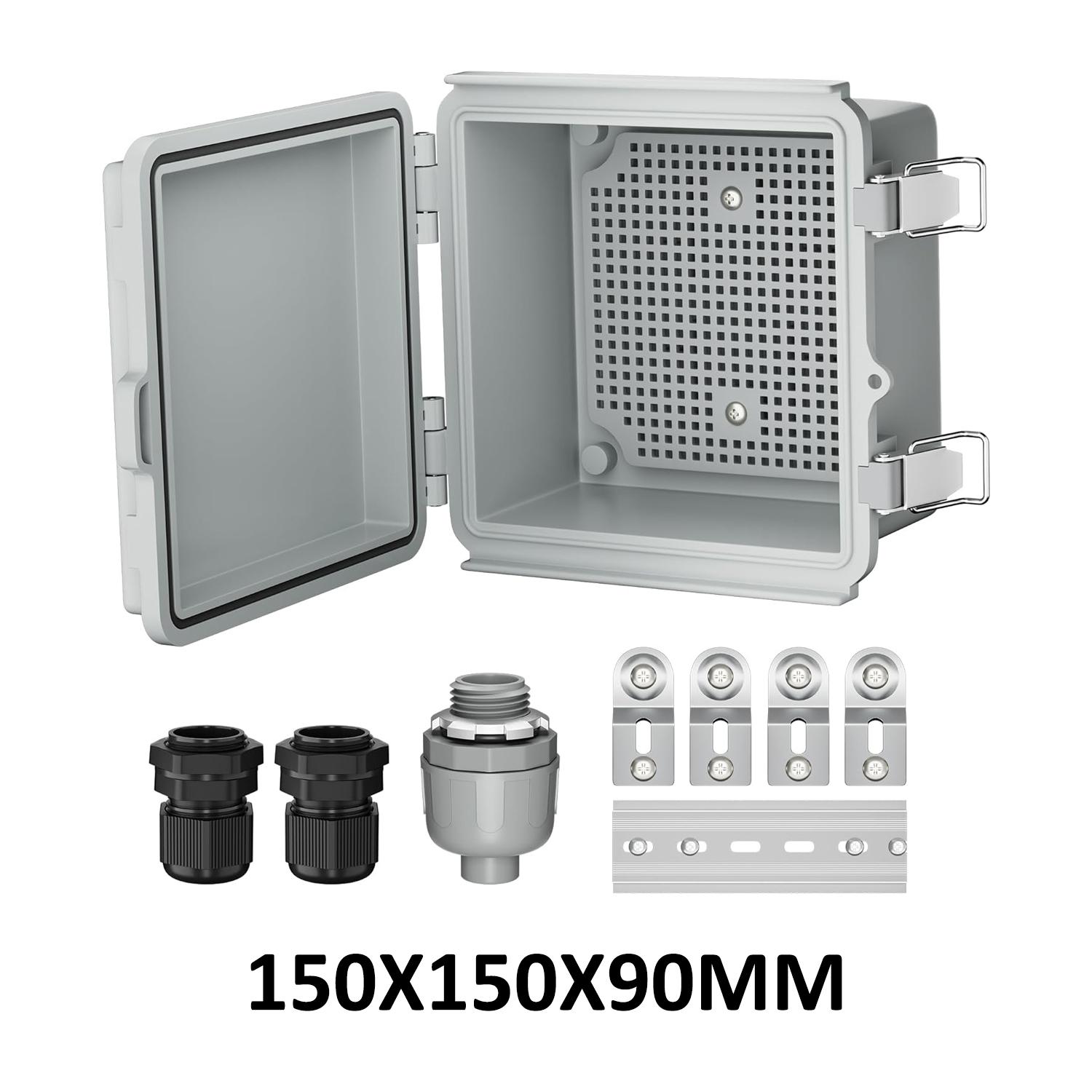 

Outdoor Electrical Box Waterproof Junction Box Plastic Outdoor Weatherproof Electrical Enclosure Box Outside for Wifi Electronic