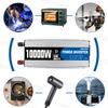 (US Stock) 10000W Peak Solar Generator Kit 500W Panel Inverter 12V 110V 100A Controller System Photovoltaic Car for Home RV