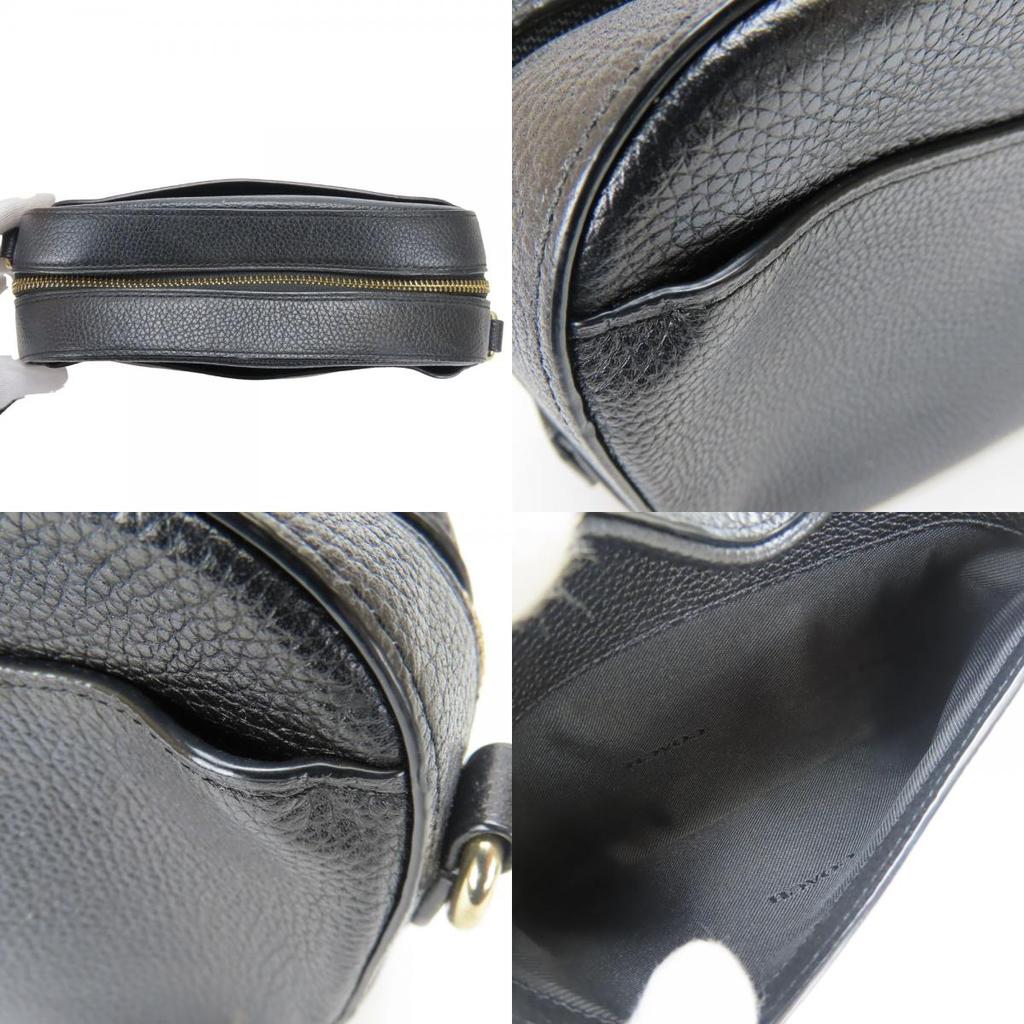 Used COACH Shoulder Bag 29411 Camera bag leather black Pochette