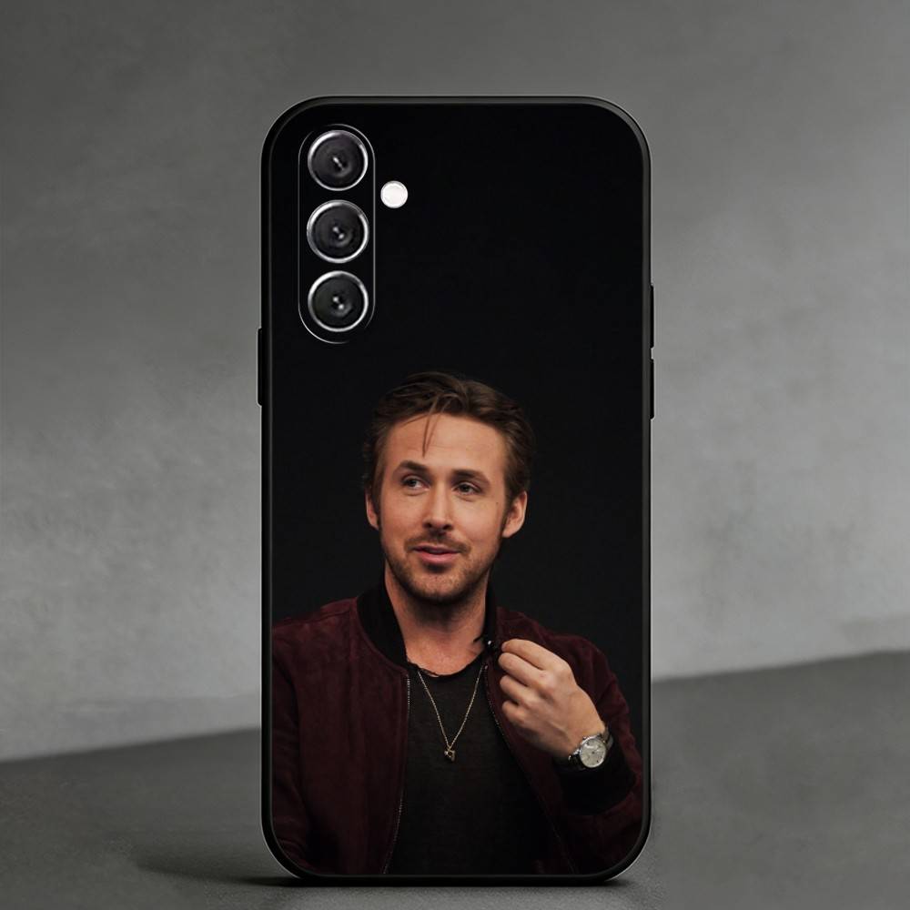 R-Ryan Gosling Phone Case For Samsung Galaxy A91,80,73,72 ,71,53,52,32 ,31,22,21s,20,Soft Black Case