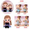 Jouet Peluche Disney La Reine des Neiges Anna Elsa Poupée Douce Remplie Pour Décoration de Chambre Doux pour la Peau et Collectionnable