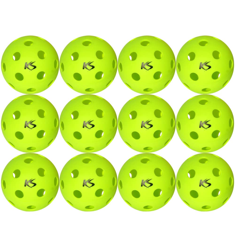 Piłki treningowe 12 lekkich, perforowanych piłek do odbijania