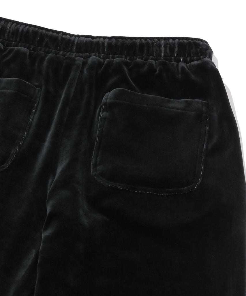 Vintril Women'S Velour Bootcut Sweatpants (Black)