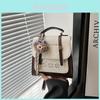 Pu Material School Style Backpack With Durable Stitching For Daily Use