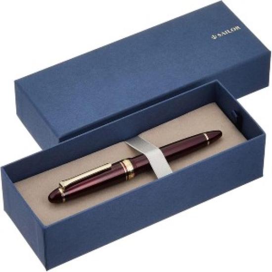 Sailor Profit Light Fountain Pen GT Shining Red Medium Fine Nib 11-1038-330