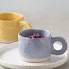 ZISIZ Ins-Style Ink Splatter Ceramic Mug