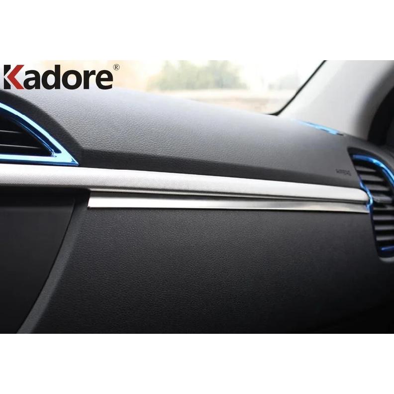 Car Center Console Dashboard Panel Cover Trim For Kia Rio 4 X-line 2018  Stainless Steel Interior Mouldings Accessories