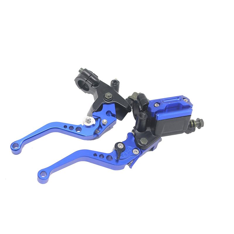 ZSDTRP 7/8" Universal Motorcycle Hydraulic Brake Clutch Master Cylinder Reservoir Lever Fit 50cc-300cc Sport Bike Street Bike