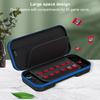 Hard Protective Carry Case with 24 Game Card Slots Portable Travel Organiser Large Capacity Console Protective Handbag for NS2