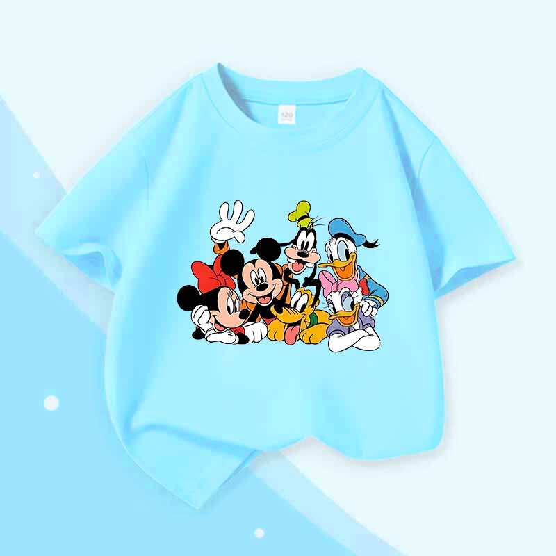 Summer children's T-shirt cute cartoon print