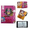 One Piece Boa Hancock Card Binder PU Leather Zip Large Capacity Anime Trading Card Holder