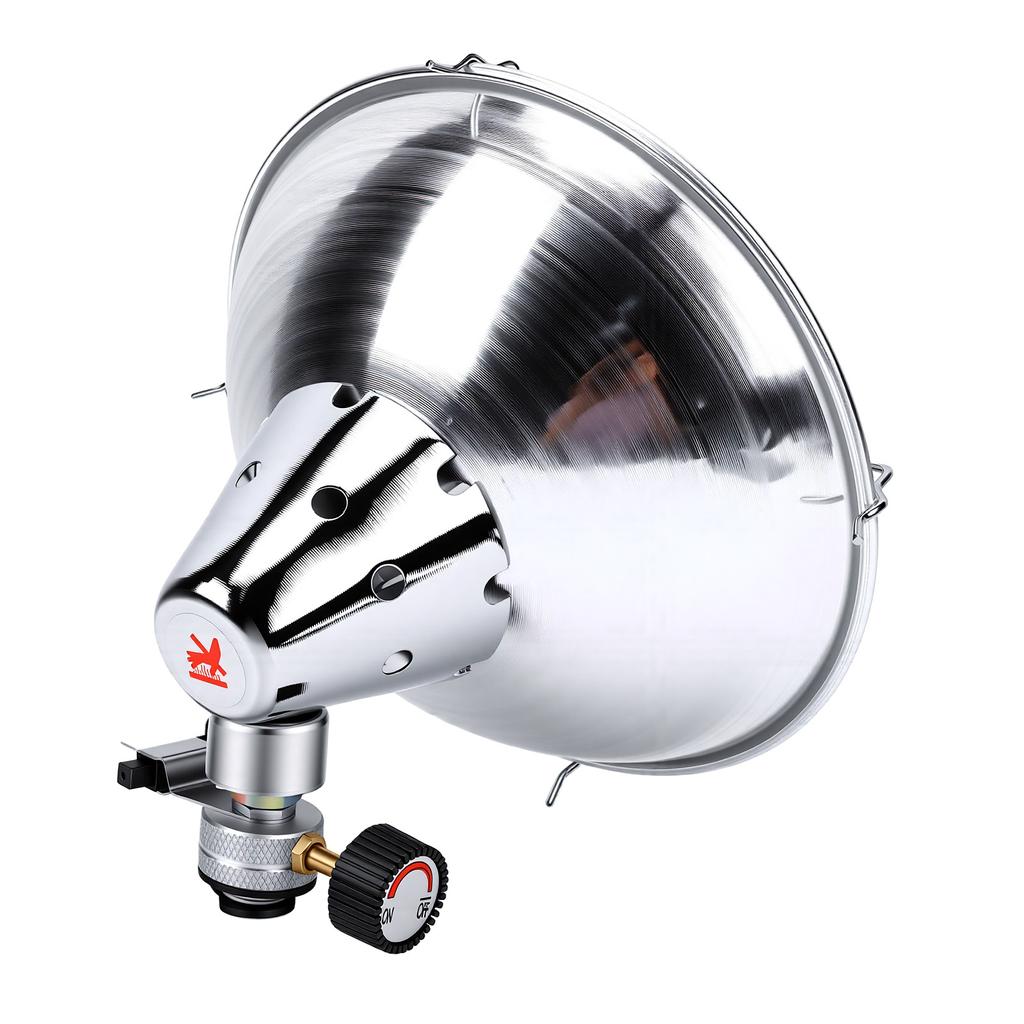Camping Heater Dual Fuel Emergency Blanket Reflector Extreme Cold Resilience Tent Heater Ice Fishing Heater For Winter