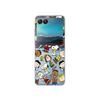Cute Snoopy Charlie Phone Case For Motorola Moto Razr 40 50 Ultra 50ultra Folding Flip Fold Funny Snoopy Pendant Protect Cover