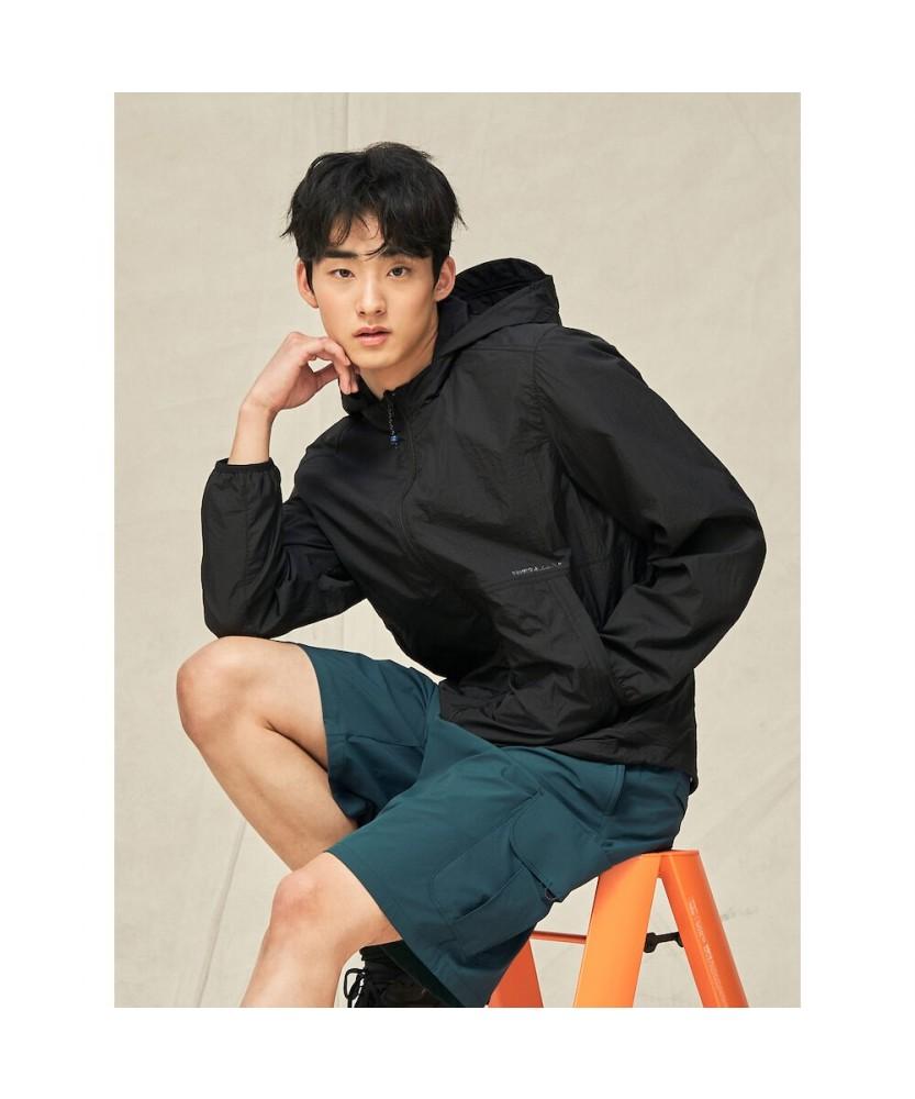 Beanpole Men [Beanpoleknap] Reversible Windbreaker Jumper Black (Bc5339N015)