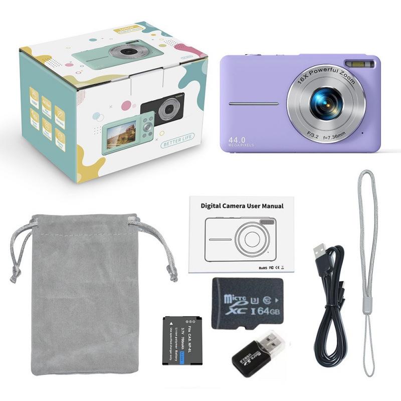 HD Digital Mini Camera: Student, Party & Selfie Beauty Camera for Kids