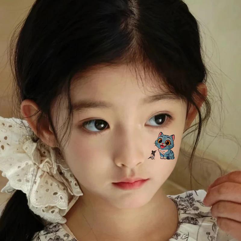 Cute Cartoon Kpop Demon Hunters Temporary Tattoo Anime Stickers Design Water Transfer Tattoo Stickers Funny Party Gifts