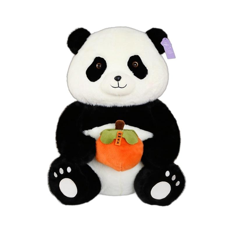 Creative Good Persimmon Occurrence Panda Plush Toy Giant Panda Doll Sichuan Chengdu Tourism Souvenir Children's Gift