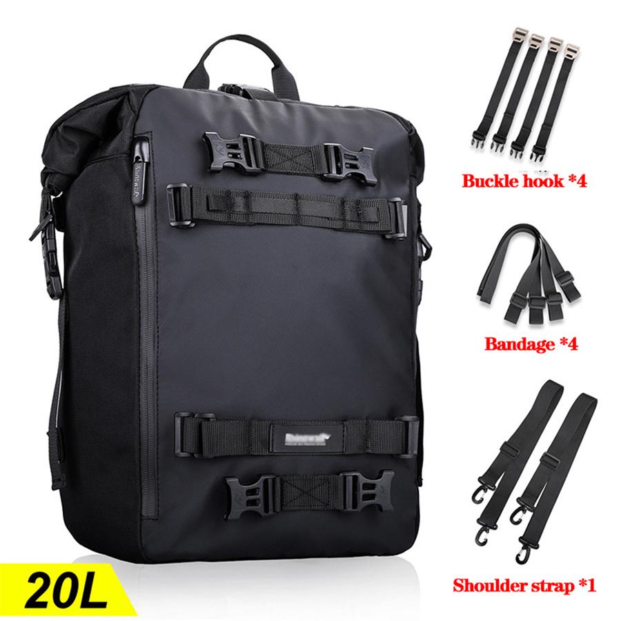 

Motorcycle rear seat bag MT216 medium black