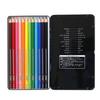 Kutsuwa Puma Colored 12 in a Tin PM333 Pencils, Colors, Case,