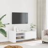 VidaXL TV Stand White 100x35x40 Cm Engineered Wood, TV Stand, TV Buffet, Multimedia Cabinet, TV Bench, Hi-Fi Cabinet, 848374