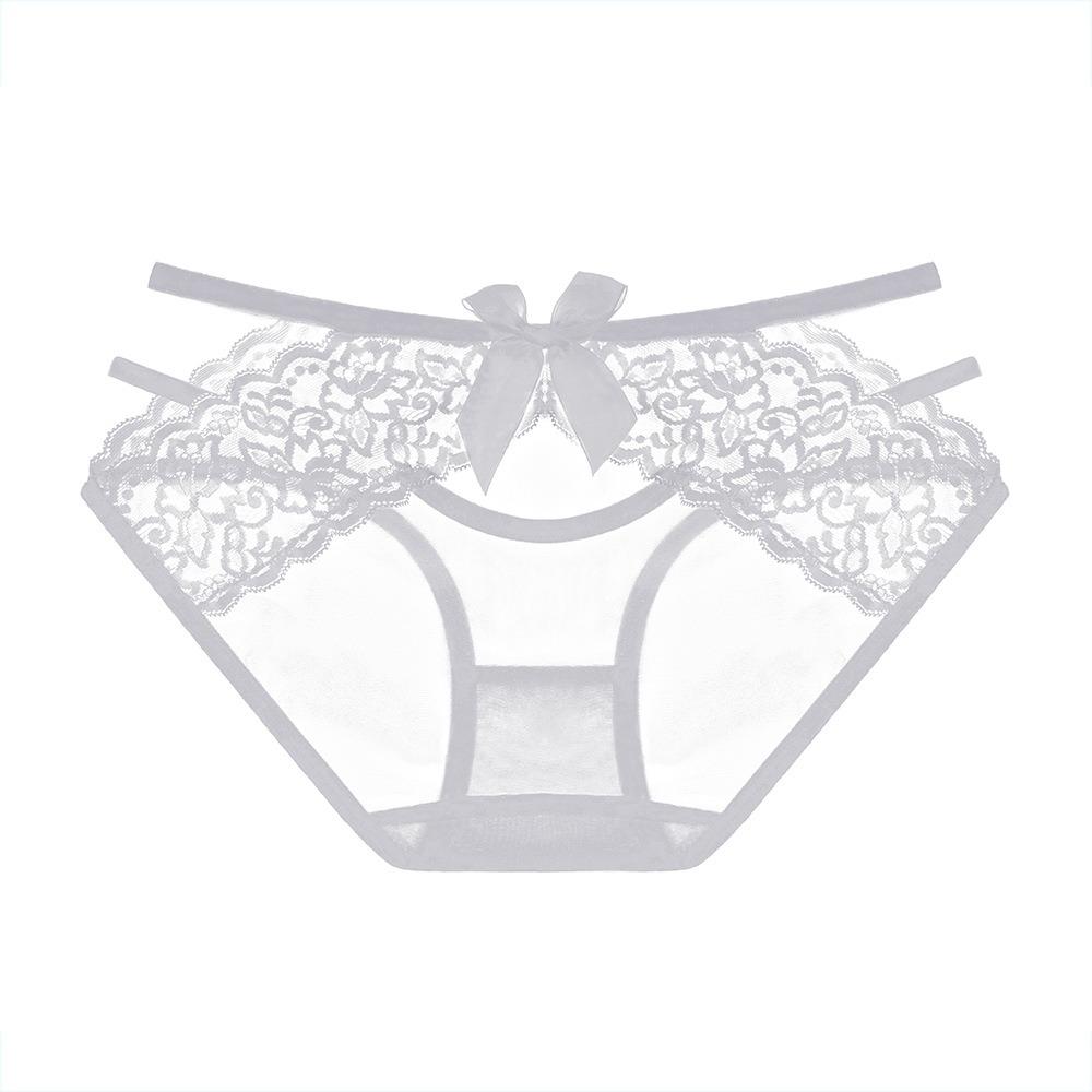 Panties Women's Lace Mid-waist Hip Lift Hollow Sexy and Breathable Mesh Seamless Women's Briefs 5003