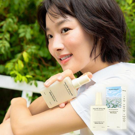 ROUND A'ROUND Scented Hair & Body Mist 100ml