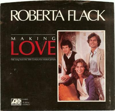 7inch Record ROBERTA FLACK - Making Love / Jesse 4005 Atlantic 1982 Canada Soul/Funk Used