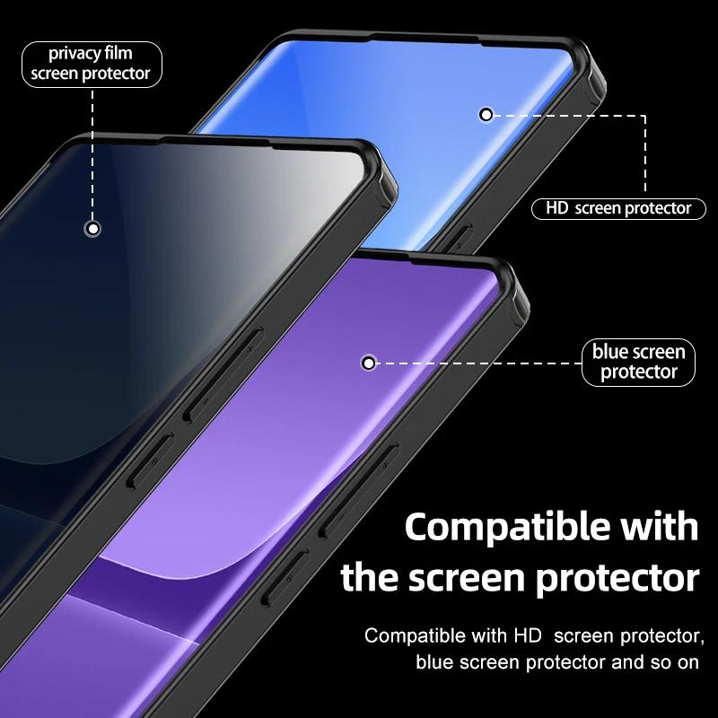 For Xiaomi 15 Ultra Case Transparent Acrylic Phone Case For Mi 15Ultra 15 Pro 14 Ultra 14Pro Matte PC Hard Shockproof Back Cover