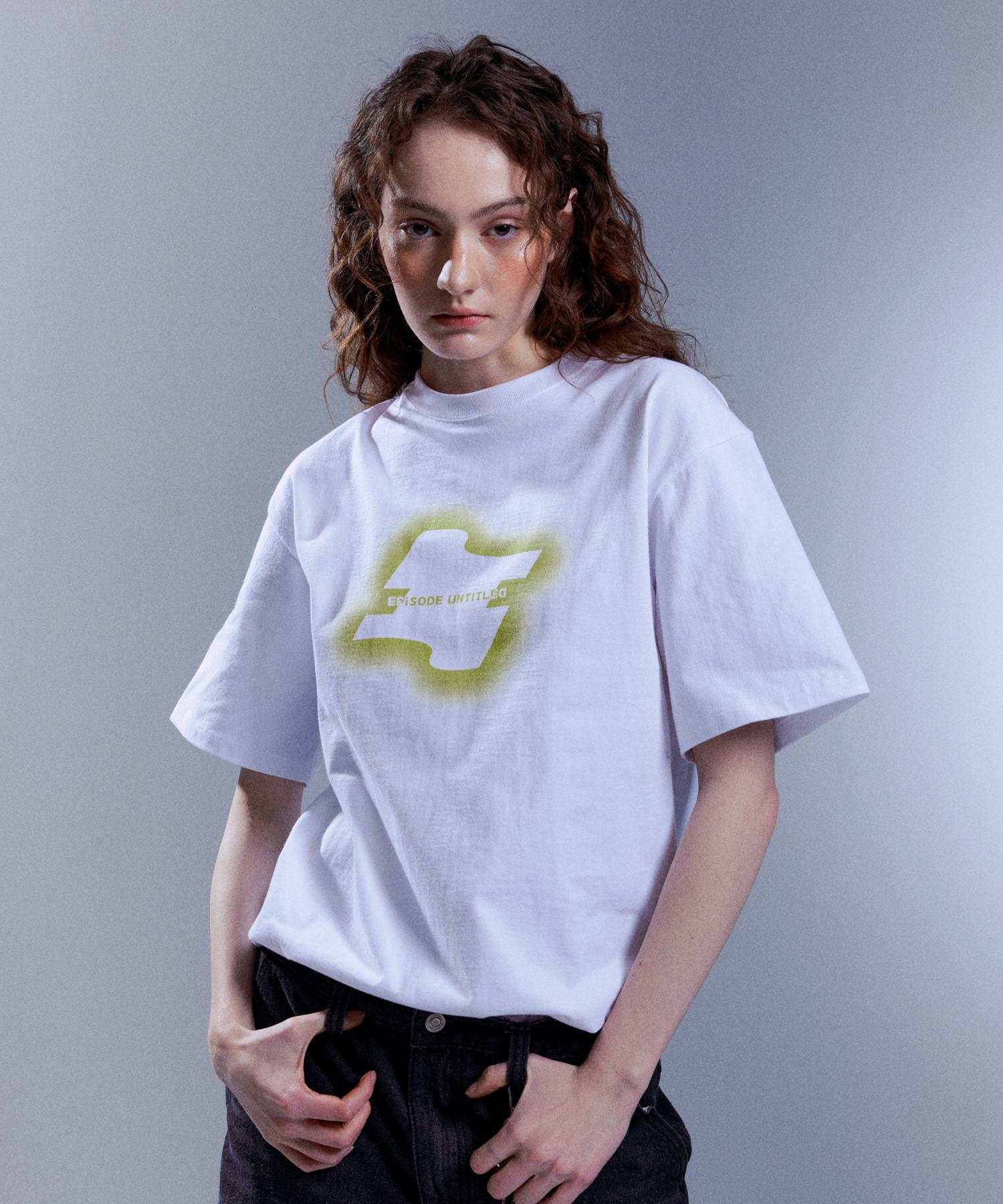 Episode Untitled Signature Print T-Shirt White 2
