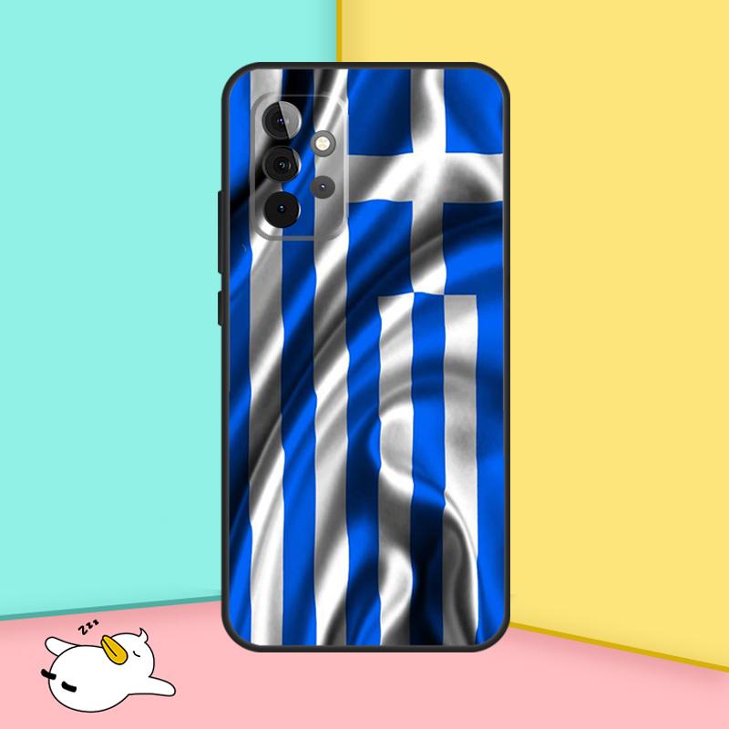Griechenland Griechische Flagge Hülle Für Samsung Galaxy A15 A55 A35 A52 A32 A12 A16 A26 A36 A56 A53 A33 A13 A14 A34 A54 A17
