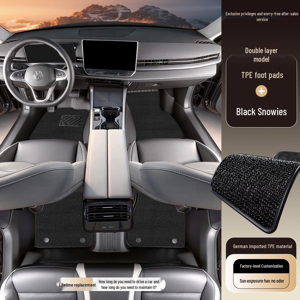 Custom TPE Floor Mats for FAW-Volkswagen Sagitar L (2012-2026)