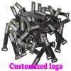 100pcs Customized Your Logo Nylon Reverse Buckle Hook Loop Fastener Tape Audio Cable Strap Wire Cable Tie Sticky Line Finishing